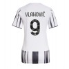 Juventus Dusan Vlahovic #9 Hjemmedrakt Kvinner 2025-26 Kortermet